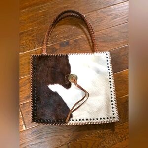 KurtMen Rustic Cowhide Shoulder Bag